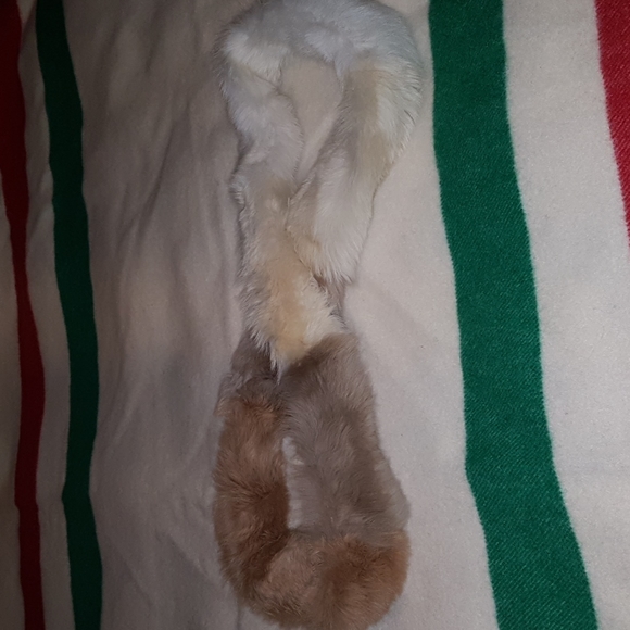 UGG infinity scarf Sheepskin Shearling - Picture 3 of 4